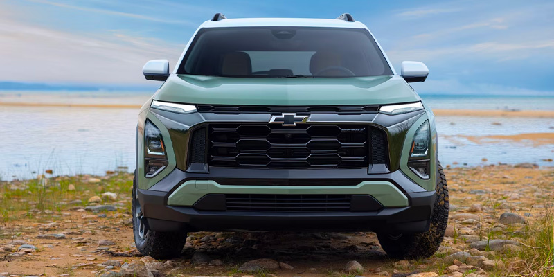 a 2026 Chevrolet Equinox next to a sea