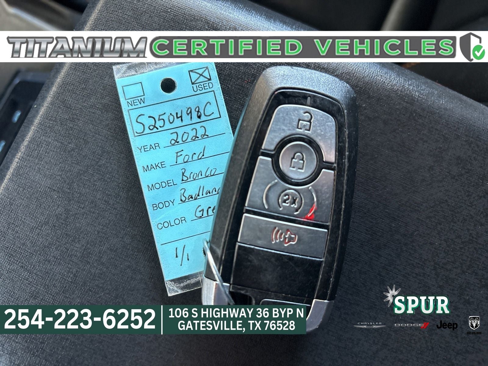 2022 Ford Bronco Badlands