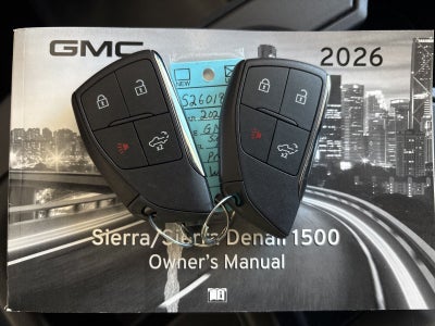 2026 GMC Sierra 1500 Crew Cab, Short Bed, Pro, RWD