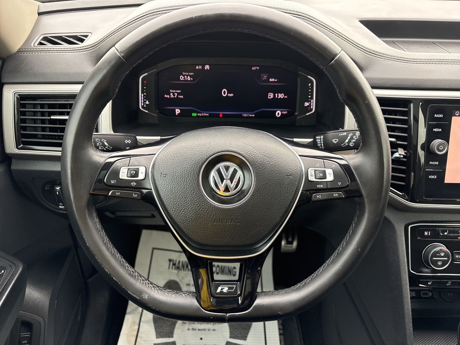 2019 Volkswagen Atlas 3.6L V6 SEL R-Line