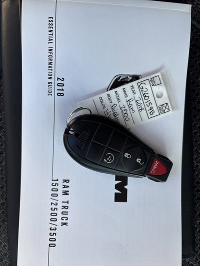 2018 RAM 2500 Big Horn